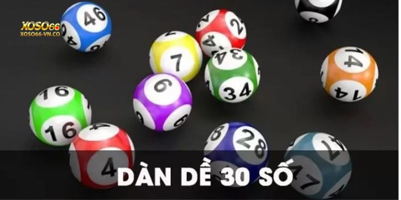 Khám Phá Dàn Đề 30 Số Giúp Lô Thủ Thắng Đậm Tại Xoso66 1 dàn đề 30 số