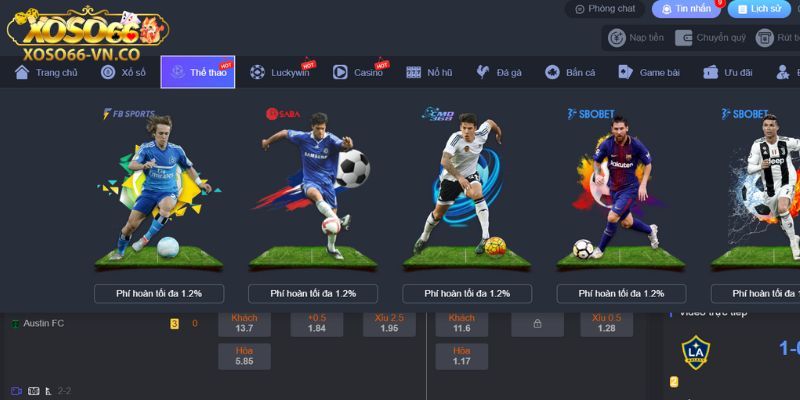 Sảnh Cược Thể Thao Xoso66 Có Gì Hấp Dẫn Đáng Tham Gia? 3 thể thao Xoso66