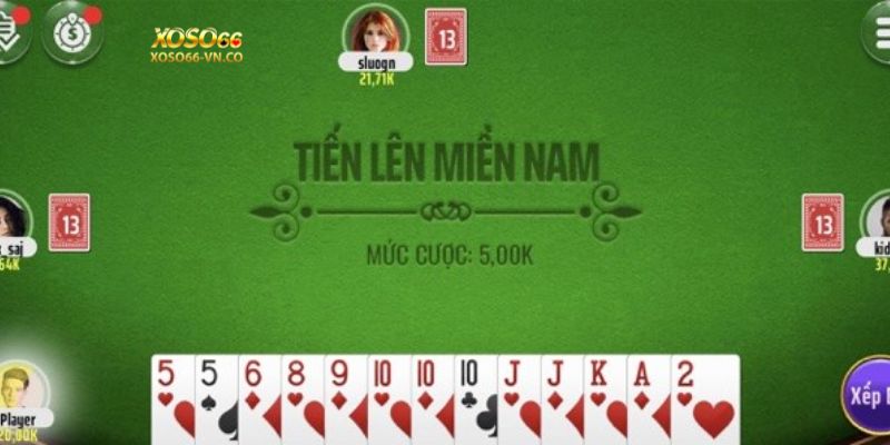 Tiến lên Miền Nam Xoso66 - Cược Ăn Tiền Đậm Với Game Bài Lá 3 tien len mien nam xoso66 3