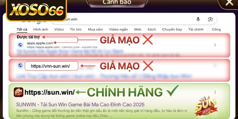 Cảnh báo giả mạo Sunwin là việc làm cấp thiết