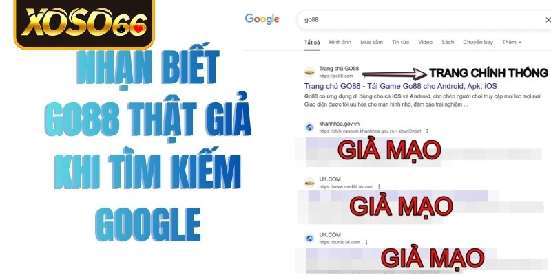 Nắm rõ các dấu hiệu cảnh báo lừa đảo Go88 để không bị mắc bẫy